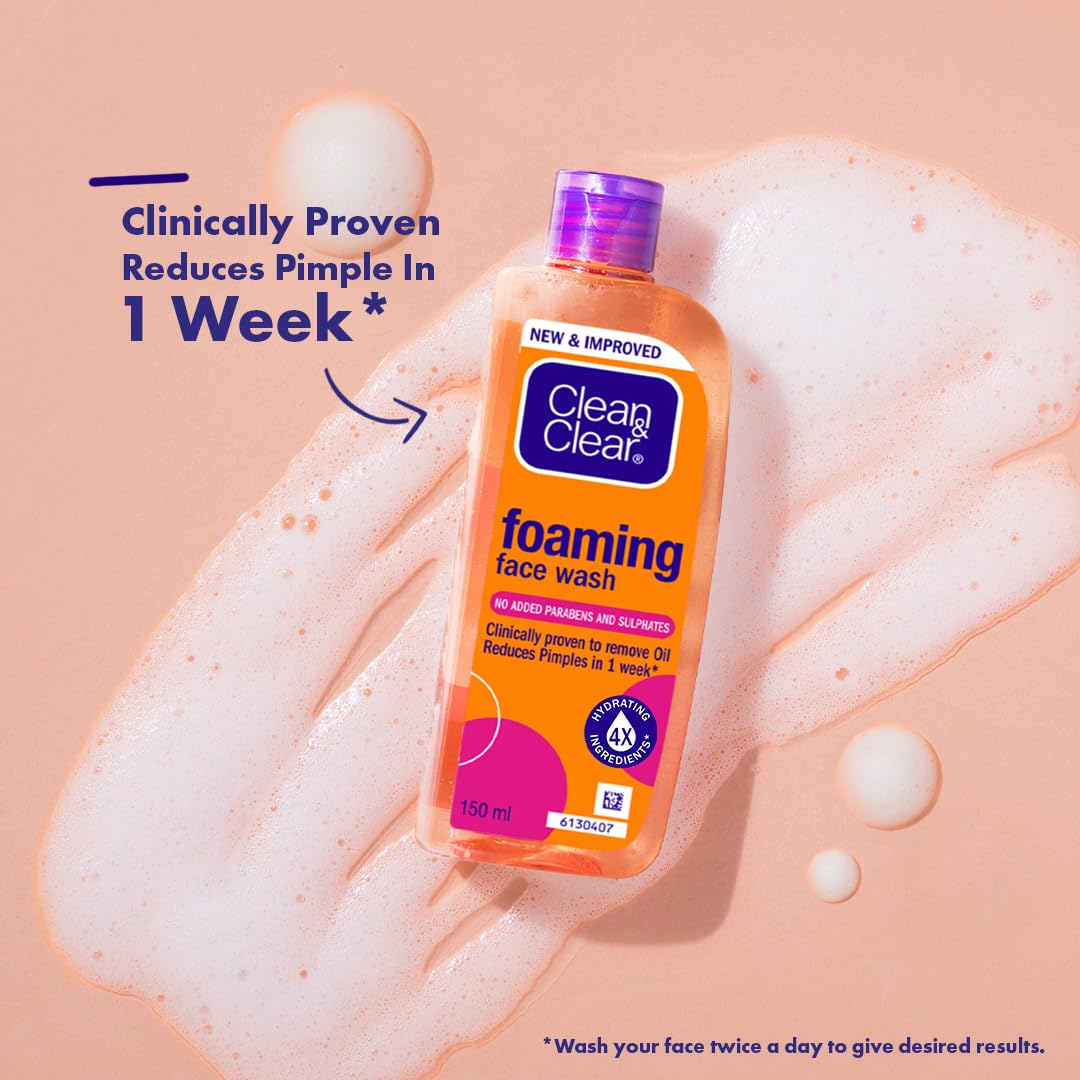 Clean & Clear Foaming Facewash 50 ml