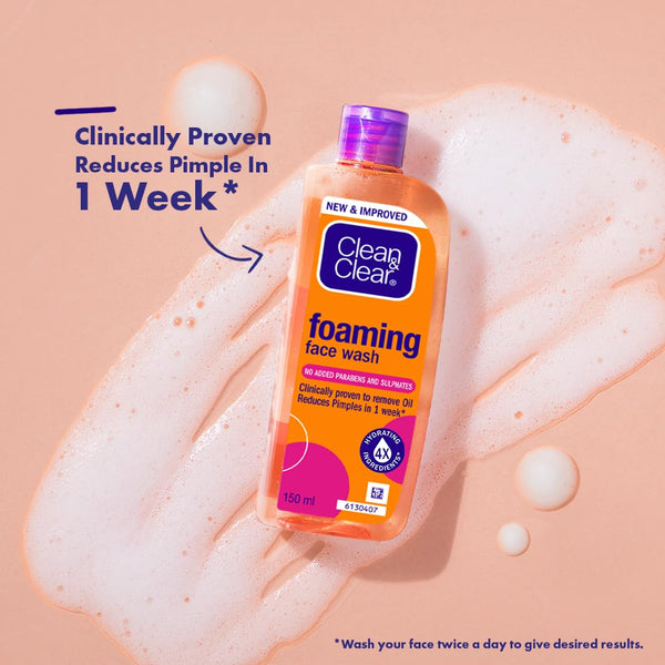 Clean & Clear Foaming Facewash 50 ml