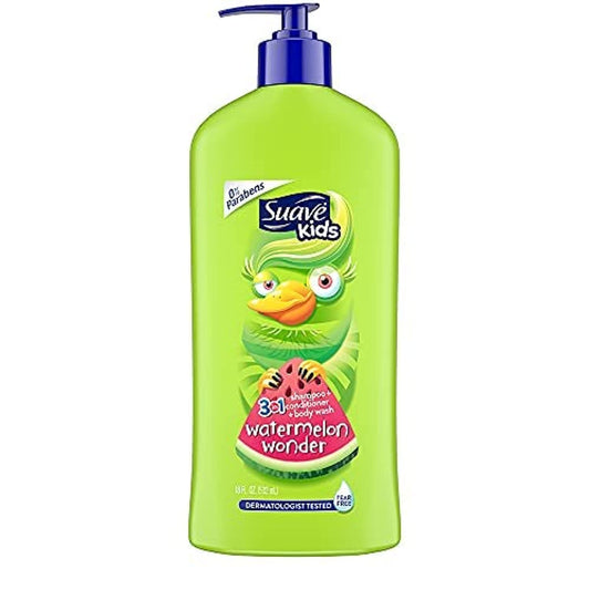 Suave Kids Shampoo & Conditioner 3-in-1, Watermelon 532 ml