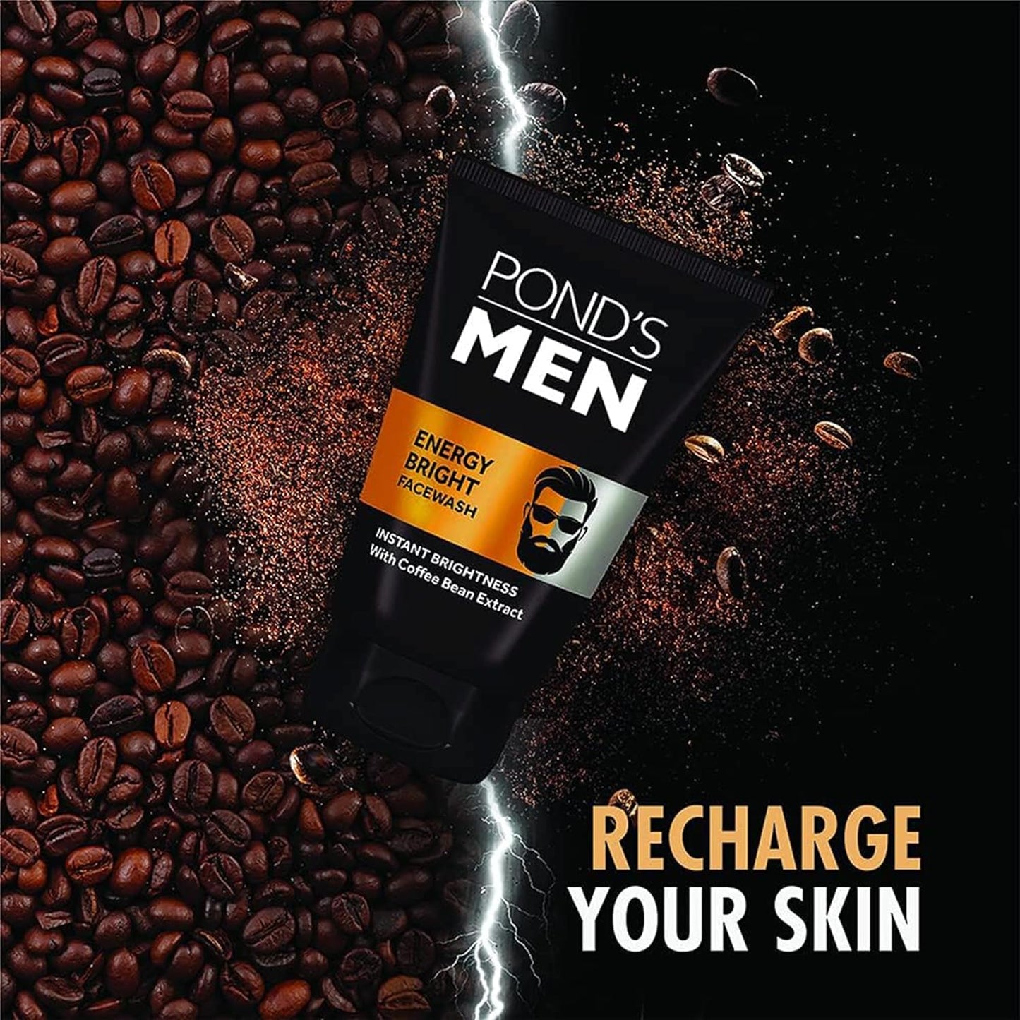 Pond's Men Energy Charge Facial Foam 100 gm