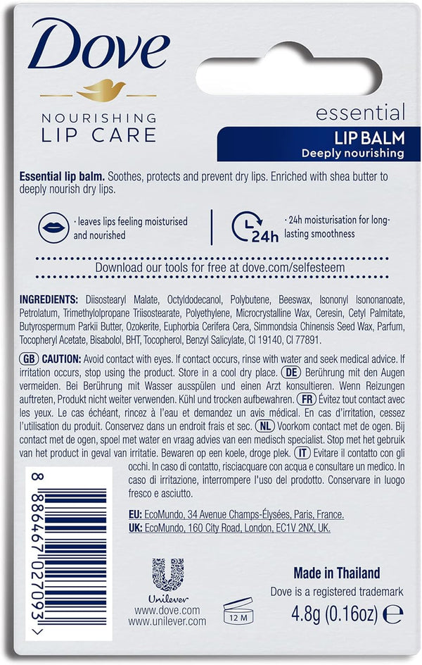 Dove Nourishing Lip Care Deeply Nourishing Lip Balm 4.8g
