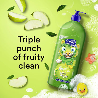 Suave Kids Silly Apple 3-in-1 Shampoo 532 ml