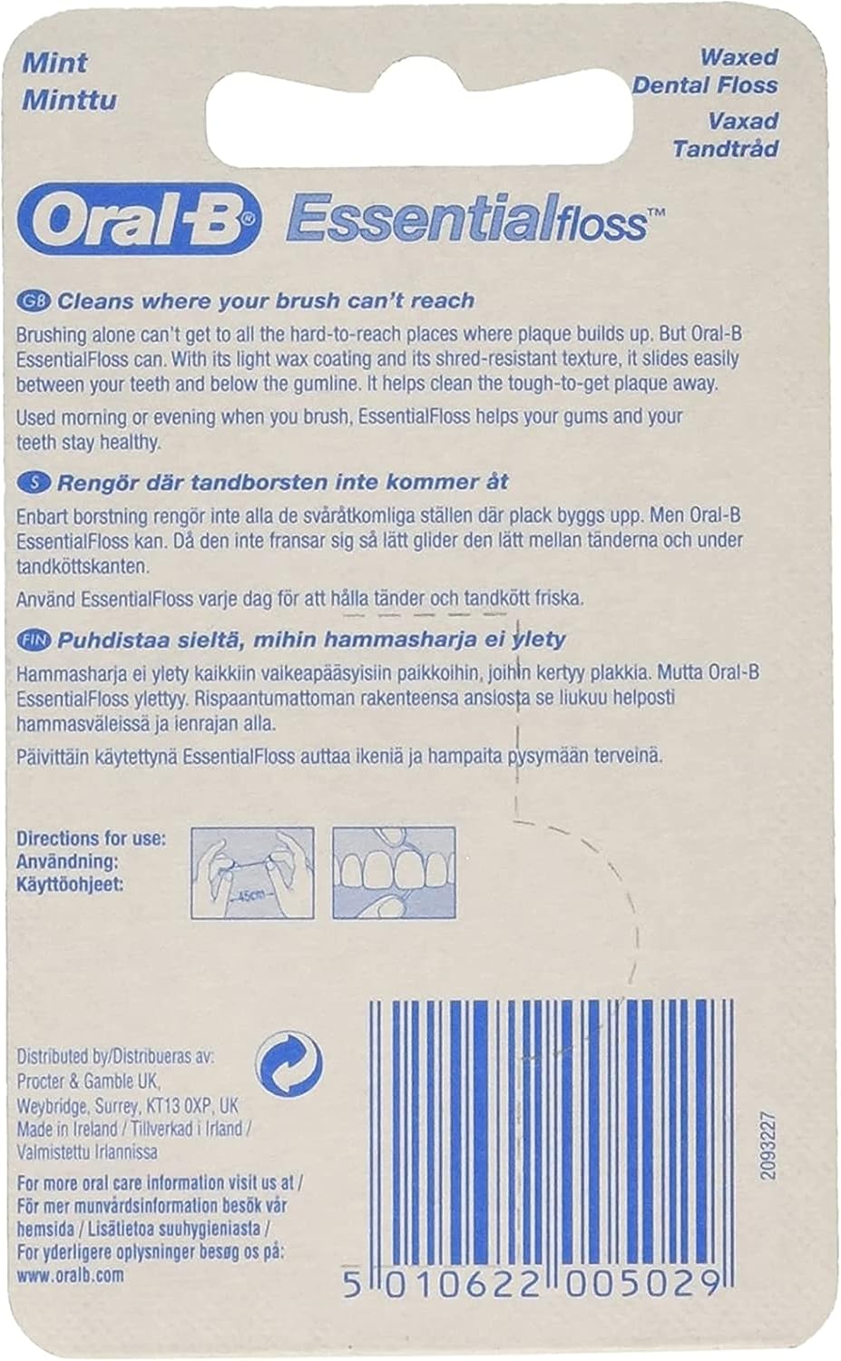 Oral-B Essential Mint Floss 50m