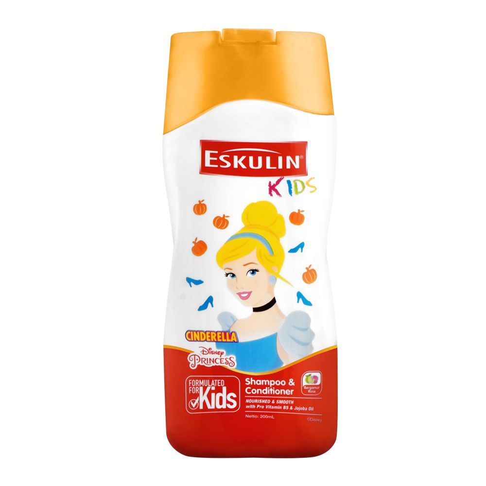 Disney Eskulin Kids Cinderella Shampoo & Conditioner 200ml
