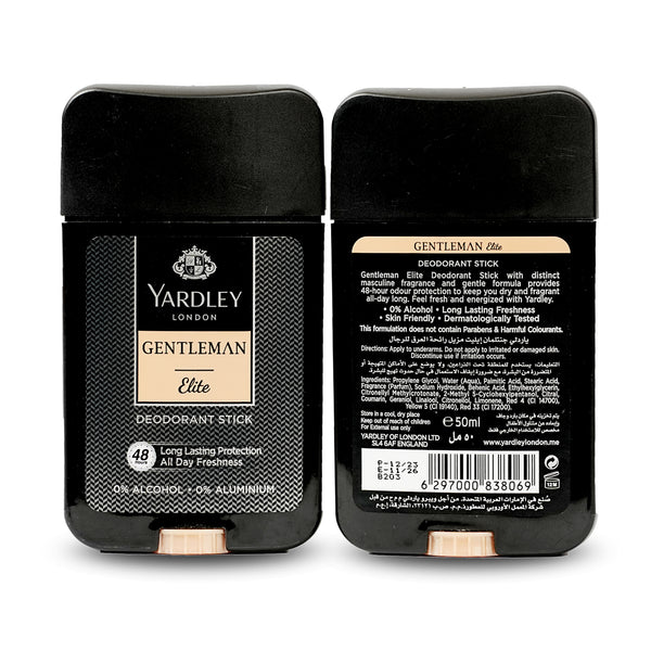 Yardley Deodorant Stick Elite 50 ml