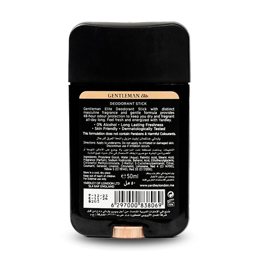 Yardley Deodorant Stick Elite 50 ml