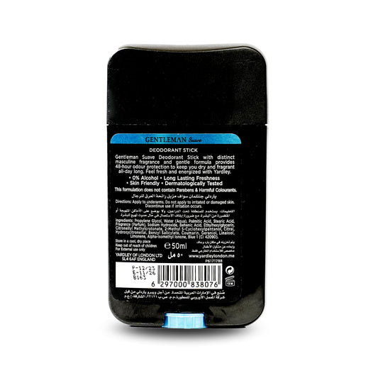 Yardley Deodorant Stick Suave 50 ml