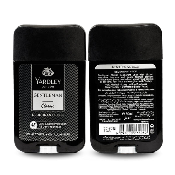 Yardley Deodorant Stick Classic 50 ml