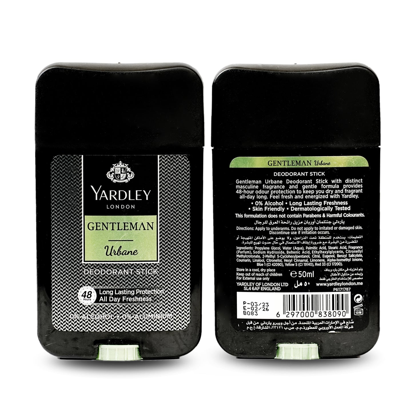 Yardley Deodorant Stick Urbane 50 ml