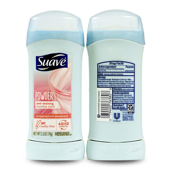 Suave Deodorant Stick powder 74 gm