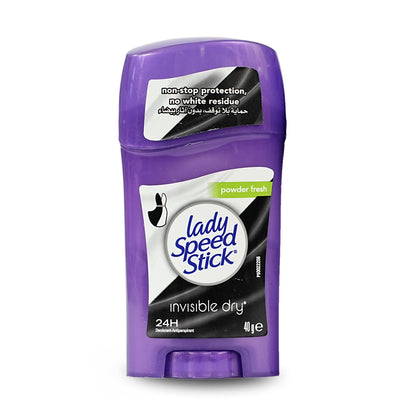 Lady Speed Deodorant Stick Invisible Dry 40 gm