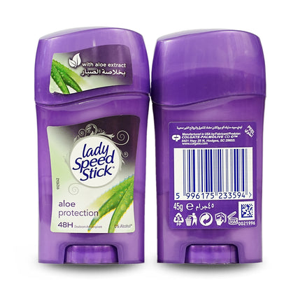 Lady Speed Deodorant Stick Aloe Protection 45 gm