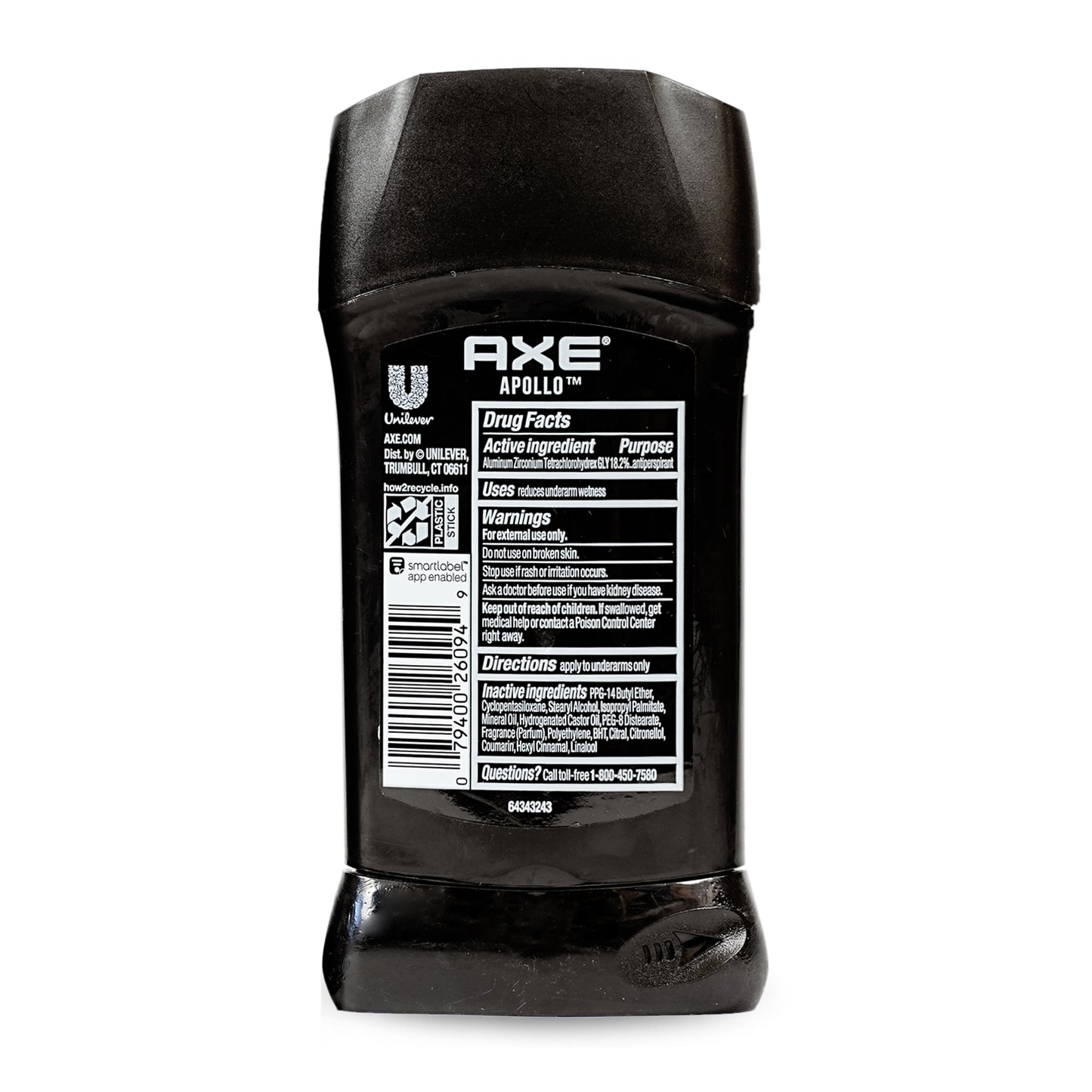 Axe Deodorant Stick Apollo 76 gm