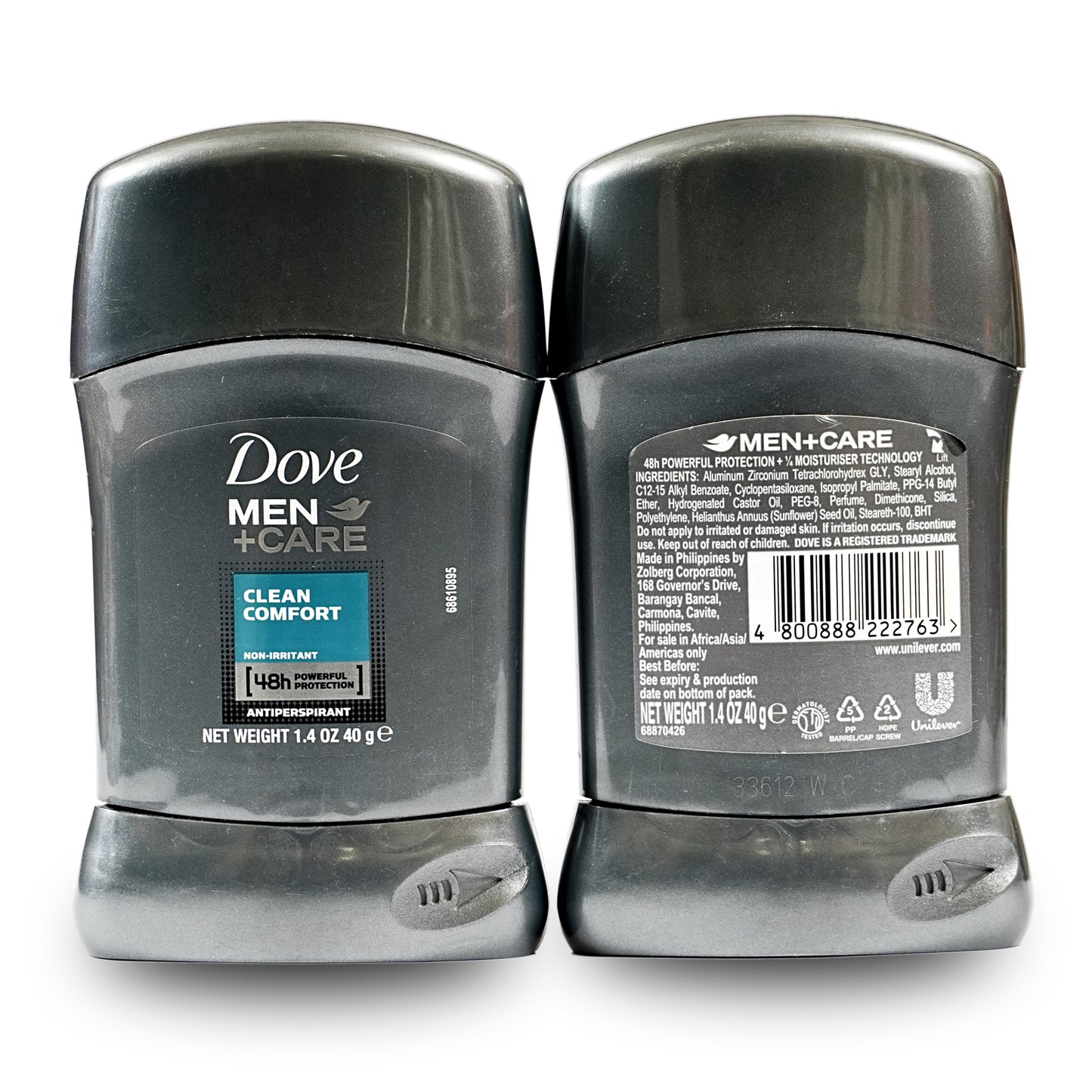 Dove Men Deodorant Stick Clean Comfort 40 g