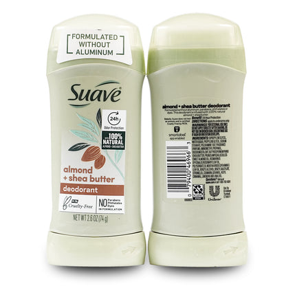 Suave Deodorant Stick Almond+Shea Butter 74 gm