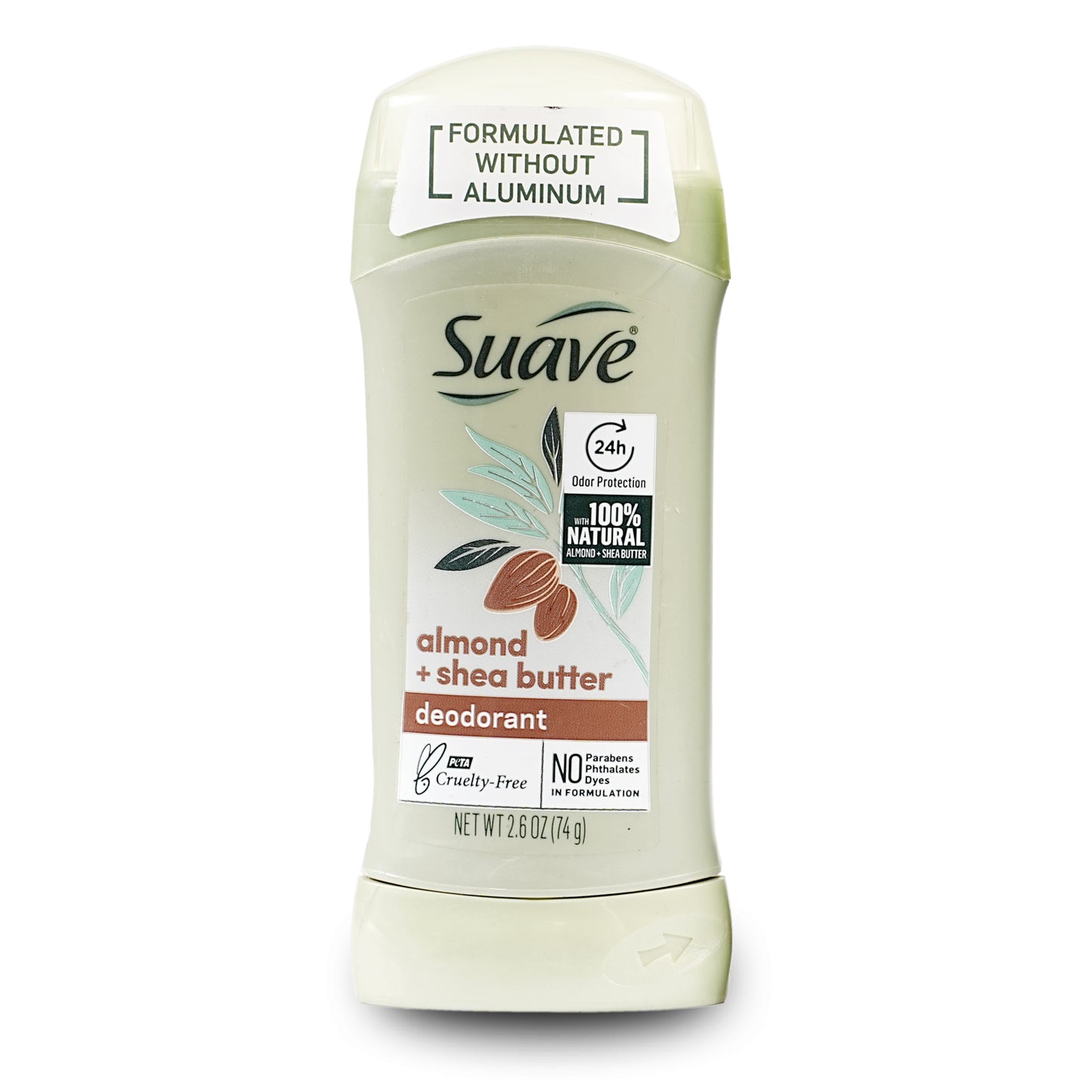 Suave Deodorant Stick Almond+Shea Butter 74 gm