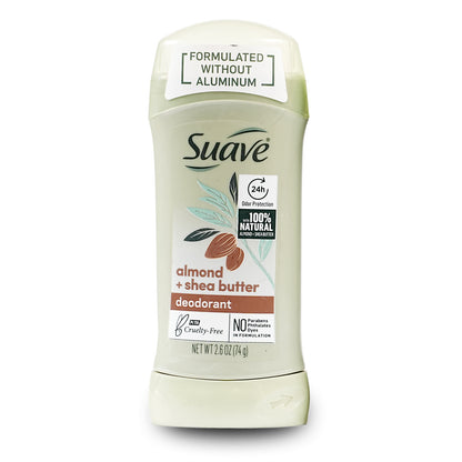 Suave Deodorant Stick Almond+Shea Butter 74 gm