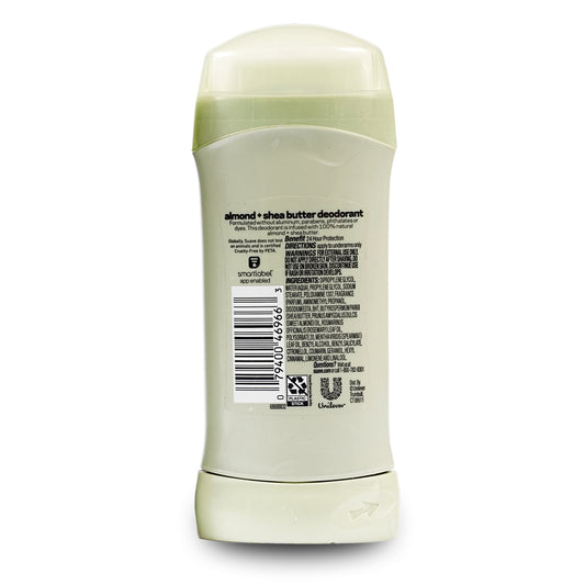 Suave Deodorant Stick Almond+Shea Butter 74 gm