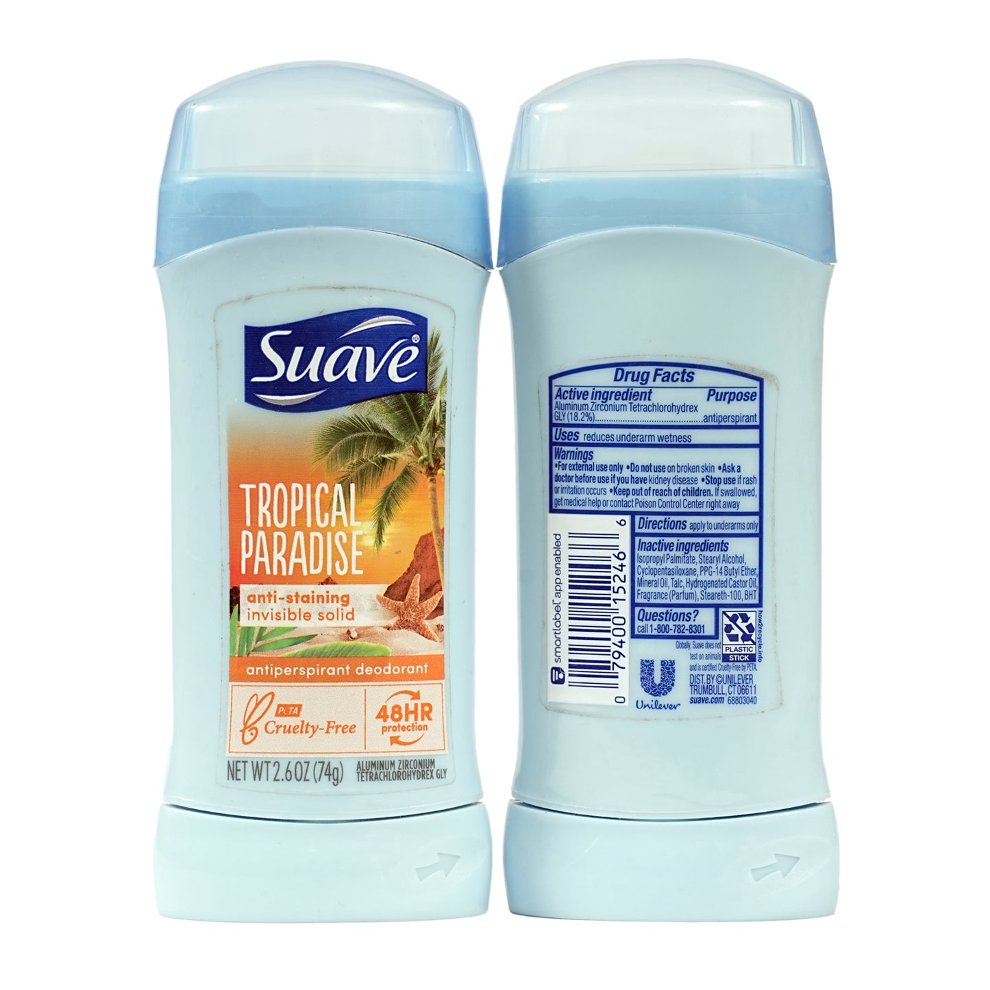 Suave Deodorant Stick Tropical Paradise 74 gm