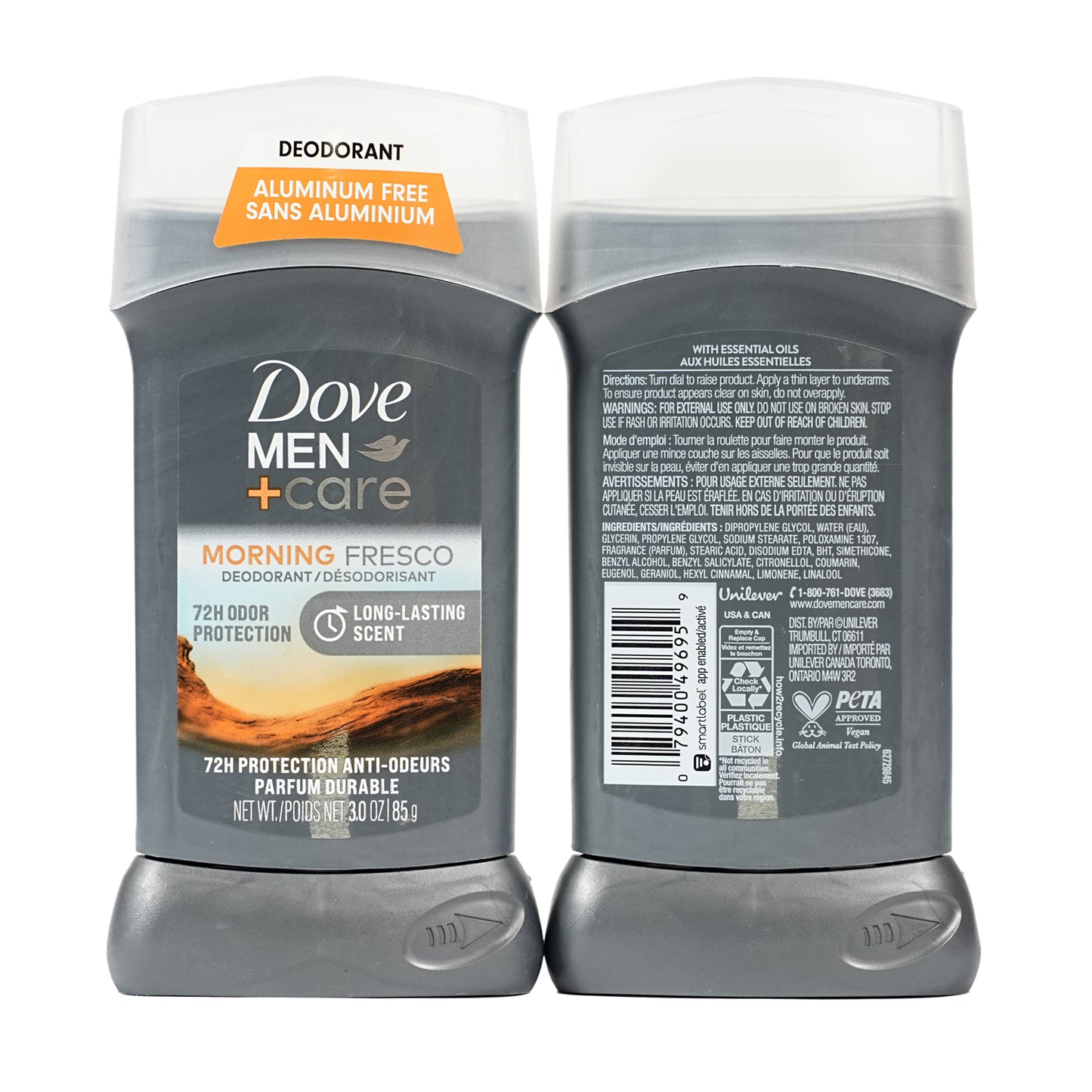 Dove Men Deodorant Stick Morning Fresco 85 g