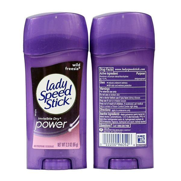Lady Speed Deodorant Stick Invisible Dry Power 65 gm