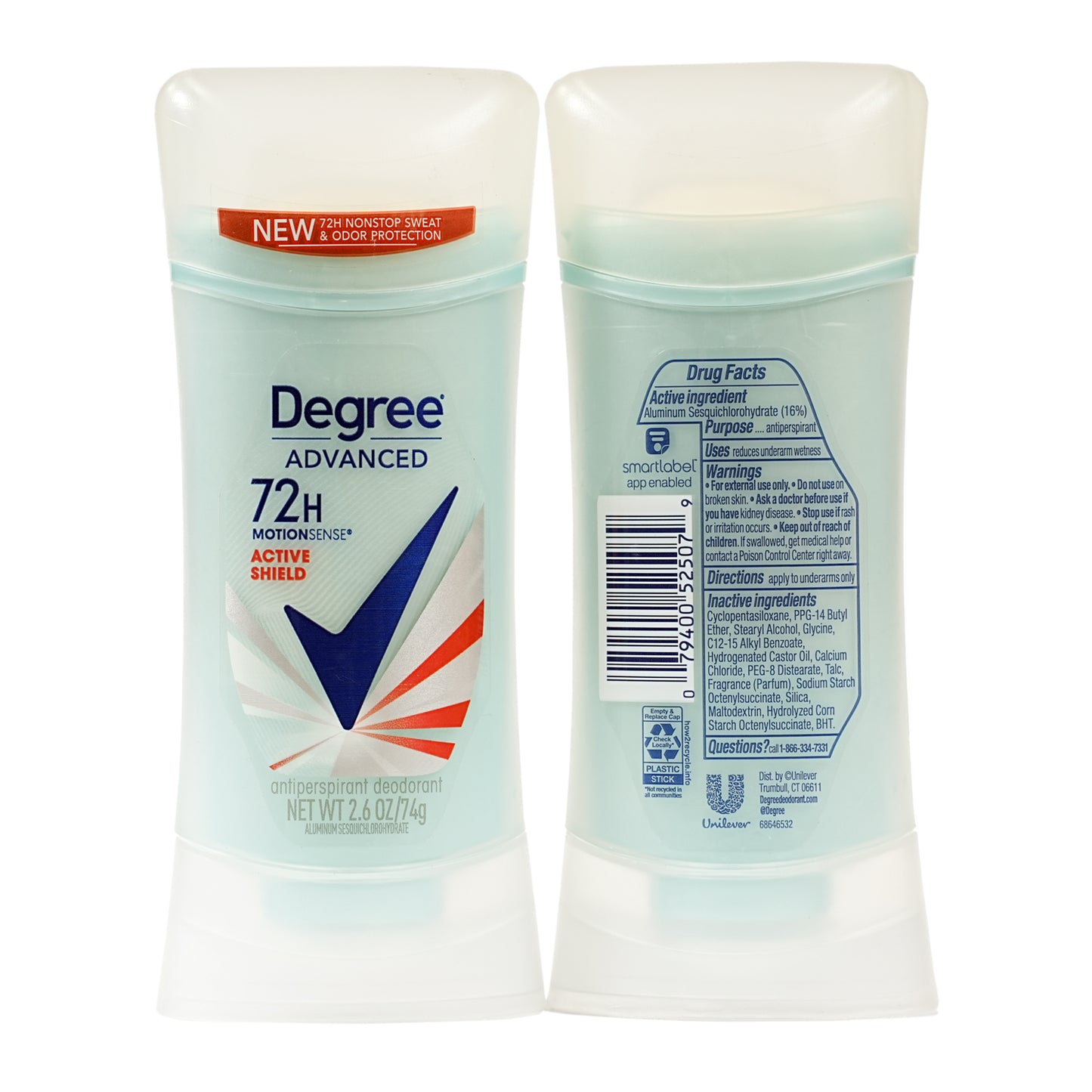 Degree Deodorant Stick Active Shield 74 gm