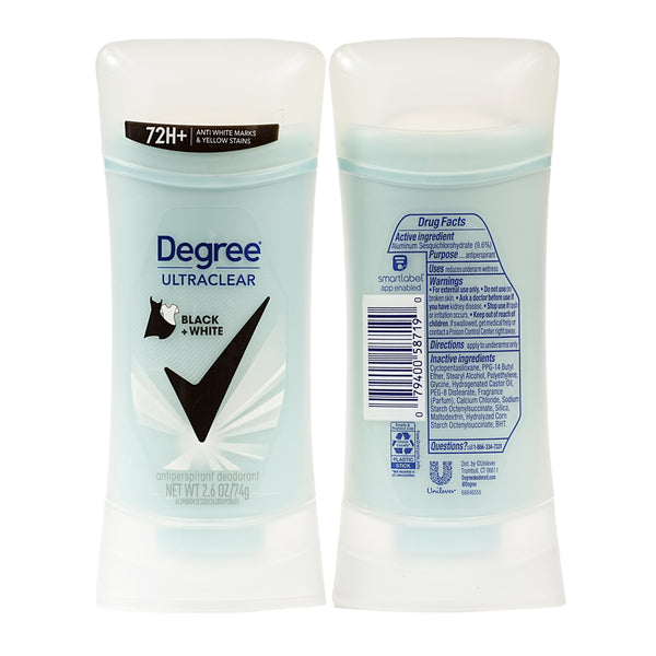 Degree Deodorant Stick Black & White 74 gm
