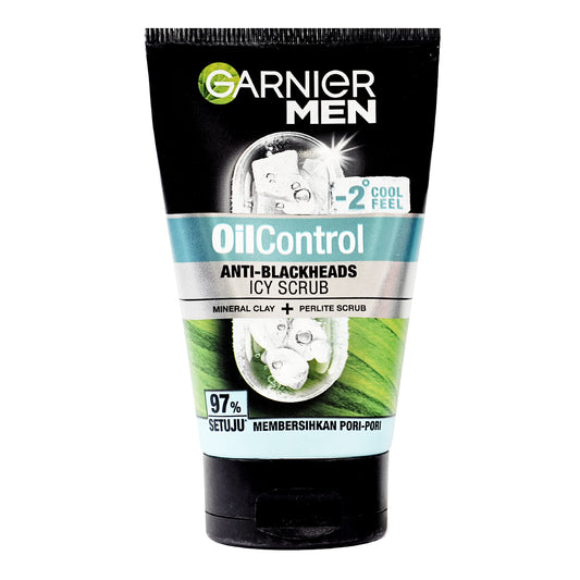 Garnier Men Oil Control Icy Scrub 100 ml