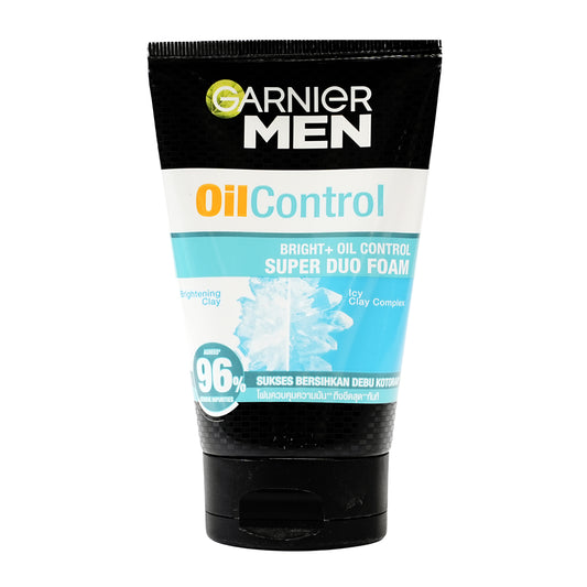 Garnier Men Oil Control Super Duo Foam 100 ml
