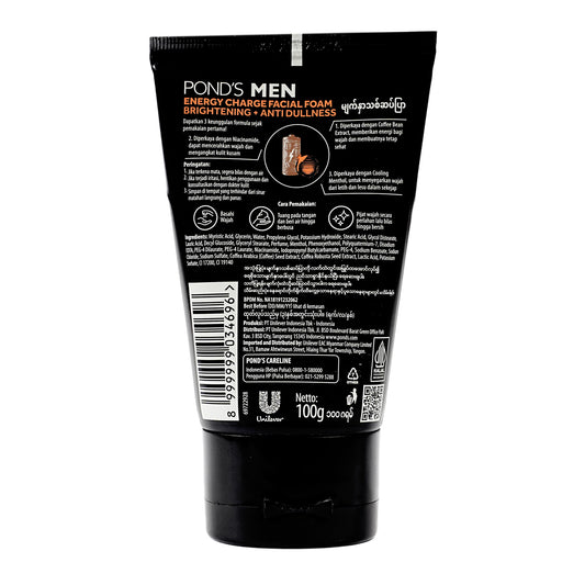 Pond's Men Energy Charge Facial Scrub 100 gm