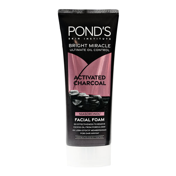 Pond's Activated Charcoal Facial Foam 100 gm