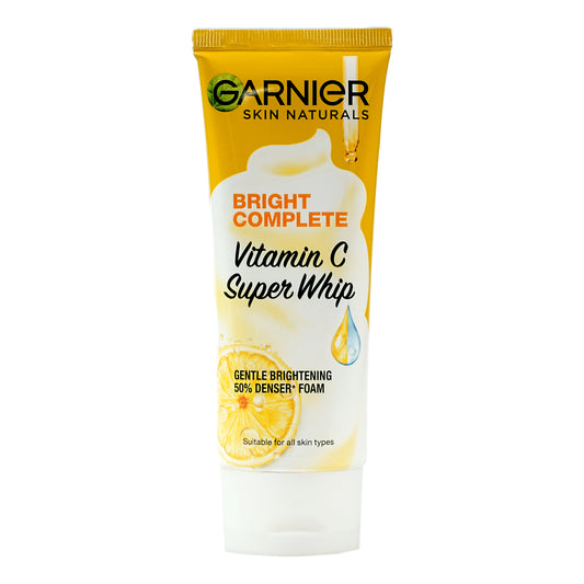 Garnier Bright Complete Vitamin C Super Whipe Facewash 100 ml