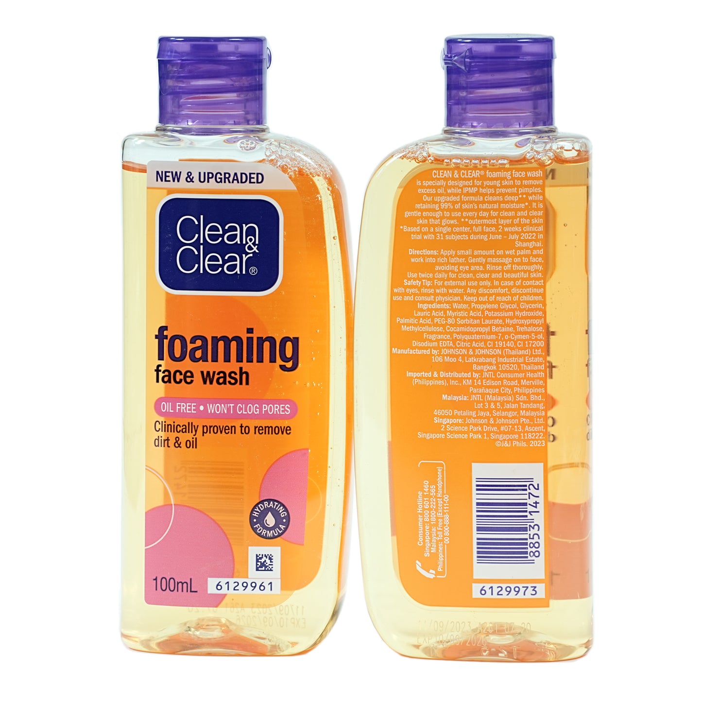 Clean & Clear Foaming Facewash 100 ml