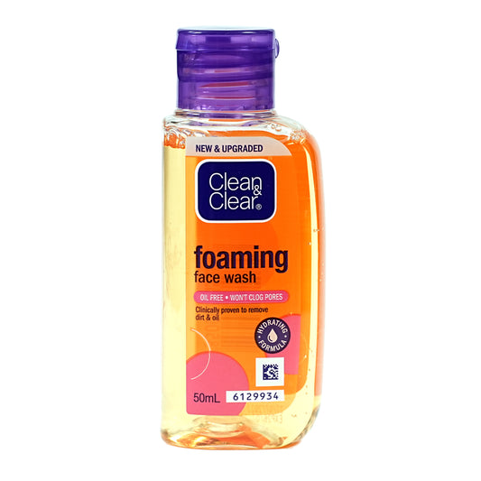 Clean & Clear Foaming Facewash 50 ml