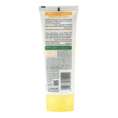 Garnier Bright Complete Vitamine C Face Wash 100 ml