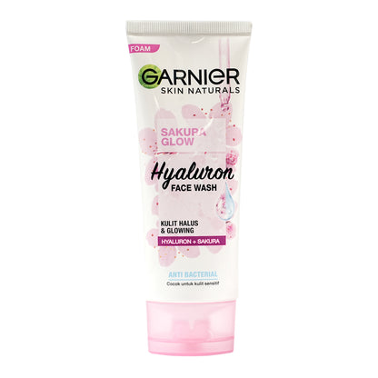 Garnier Sakura Glow Hyaluron Face Wash 100 ml