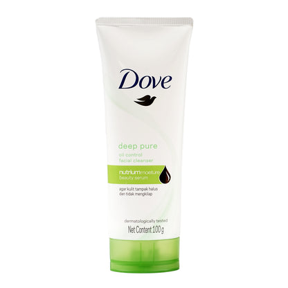 Dove Deep Pure Oil Control Facial Cleanser 100 gm