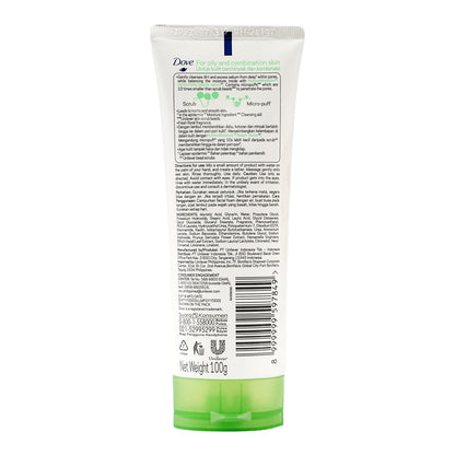 Dove Deep Pure Oil Control Facial Cleanser 100 gm