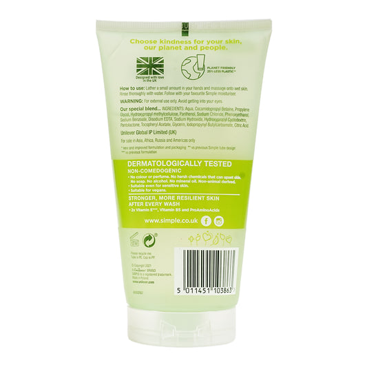 Simple Refreshing Facial Wash Gel 150 ml