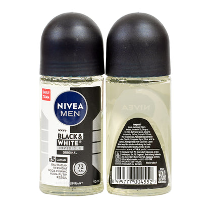 Nivea Men Roll On Black & White Original 50 ml