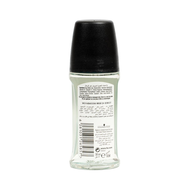 FA Men Roll On Invisible Power 50 ml