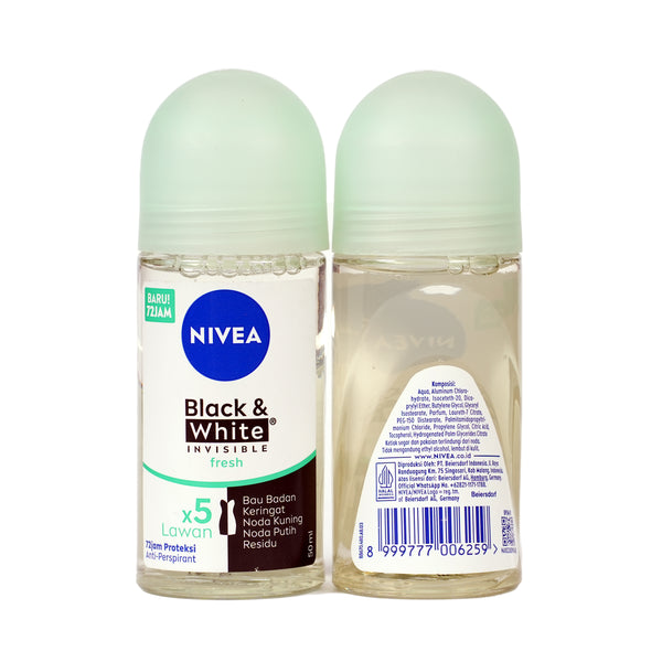 Nivea Roll On Black & White Fresh 50 ml