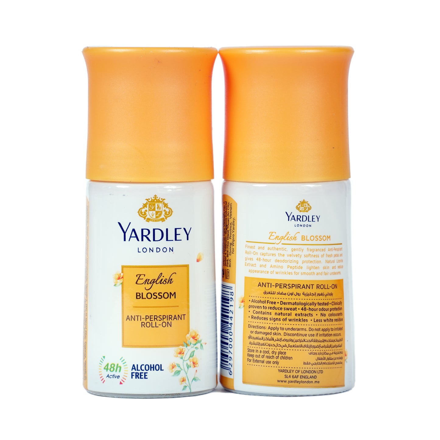 Yardley Roll On English Blossom 50 ml