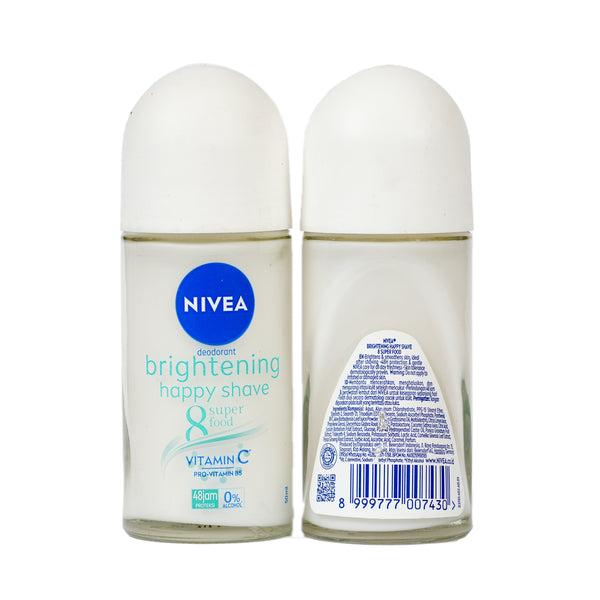 Nivea Roll On Brightening Happy Shave 50 ml