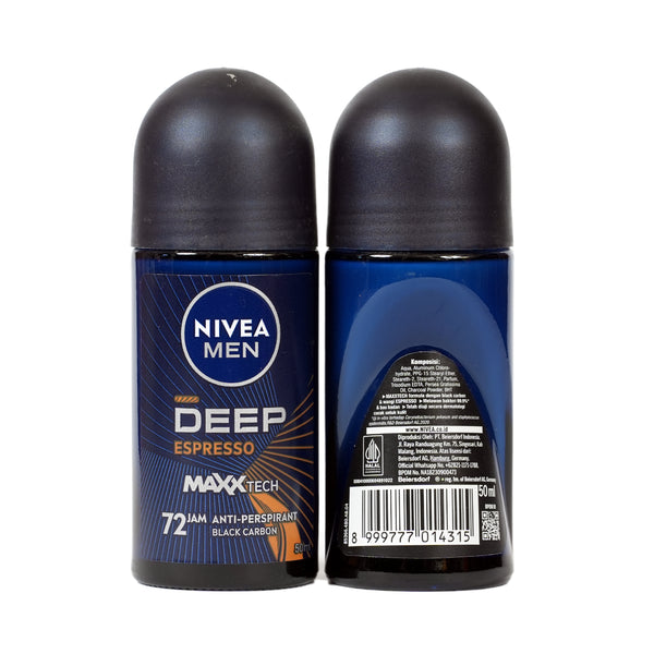 Nivea Men Roll On Deep Espresso 50 ml