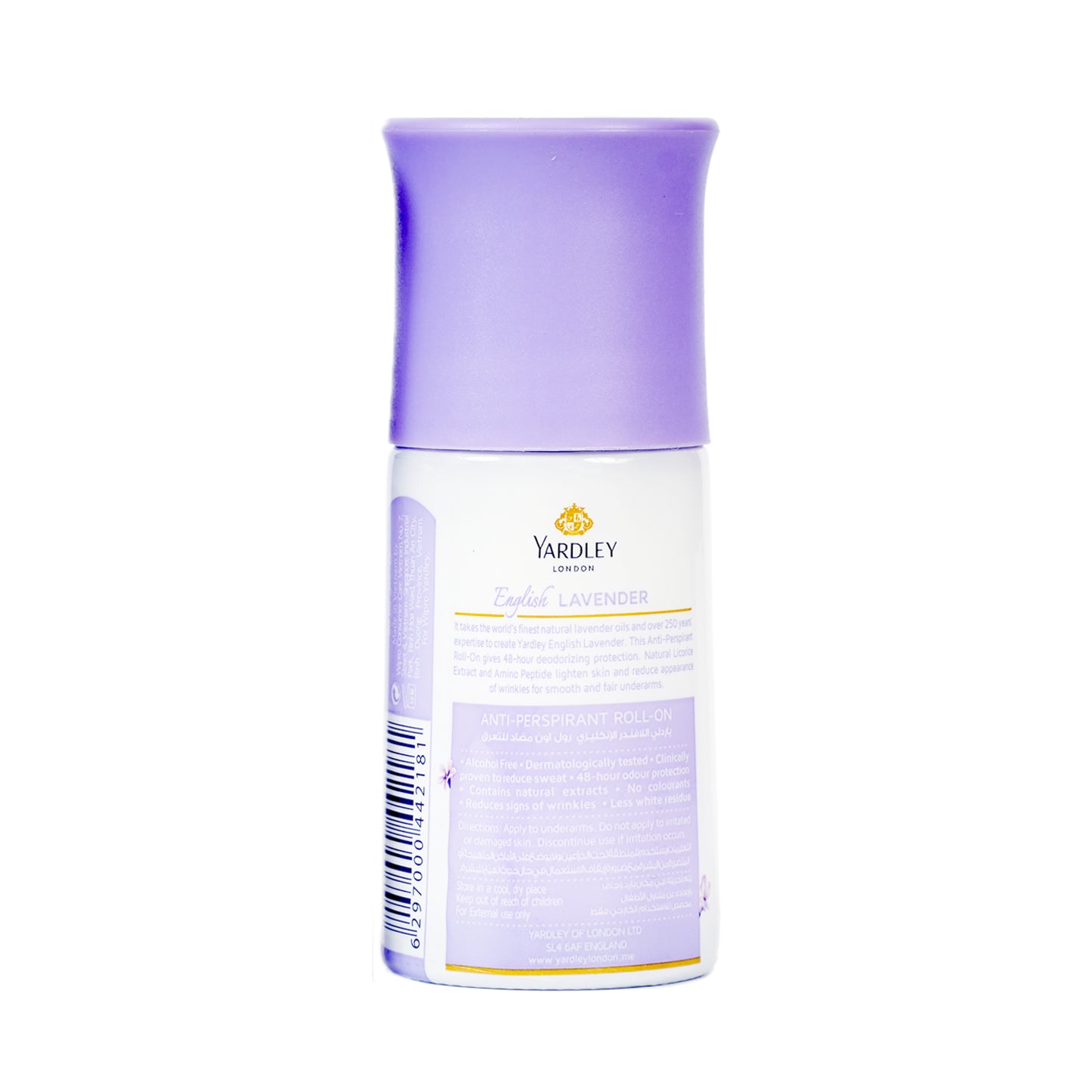 Yardley Roll On English Lavender 50 ml