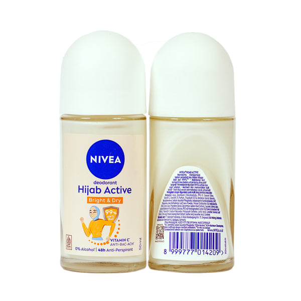 Nivea Roll On Hijab Active 50 ml