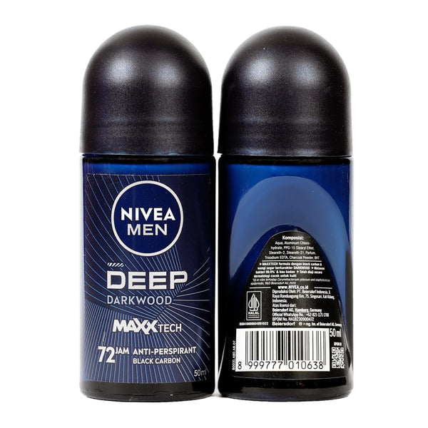 Nivea Men Roll On Deep Darkwood 50 ml