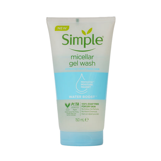Simple Micellar Gel Wash Water Boost 150 ml
