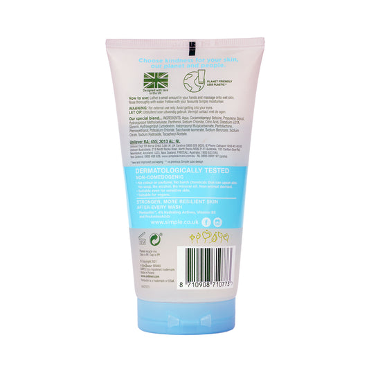 Simple Micellar Gel Wash Water Boost 150 ml
